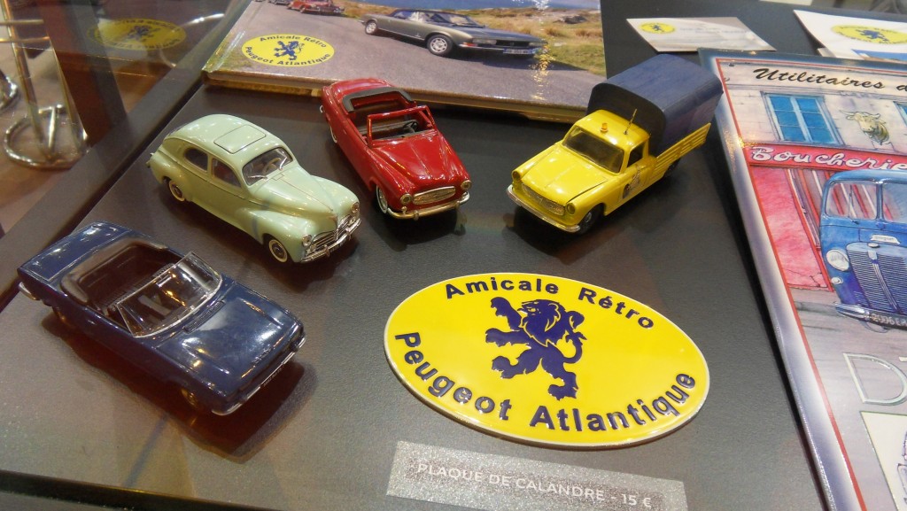 Miniatures de la vitrine