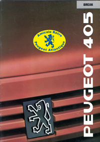 Catalogue 405 Break 1989