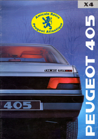 Catalogue 405 X4 1989